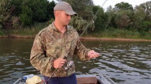 Ловля судака джигом на Волге в июле