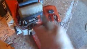 Продувка воздушного фильтра бензопилы штиль 250