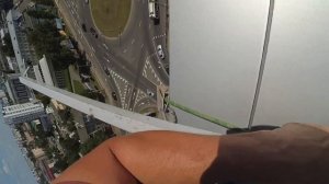 Промышленный альпинизм страх  и техника безопасности первая работа