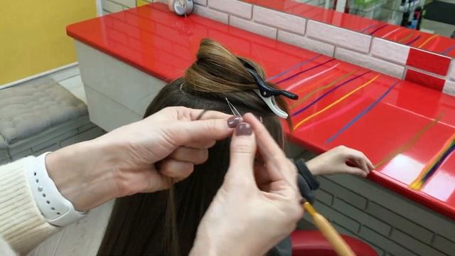 Как крепить цветные пряди для волос. Радужное окрашивание без красителя