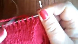 Как связать простую пятку спицами для носка?(Видео2)