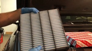 Lexus LX570 Air Filter Change