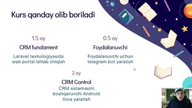 CRM sistemasi - Online Kurslar - O'zbek tilida - Ochiq dars - Programmer UZ смотреть онлайн
