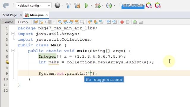 Java 47 - Nilai Max dan Min Array dengan Standard Library Java - Tutorial Java Netbeans Indonesia смотреть онлайн