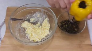 Фаршированный перец. Холодная закуска