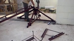 Самодельный подъемный кран Пионер (ч. 1) Mobile Construction Crane