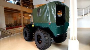 Вездеход Вепрь с кабиной и тентом