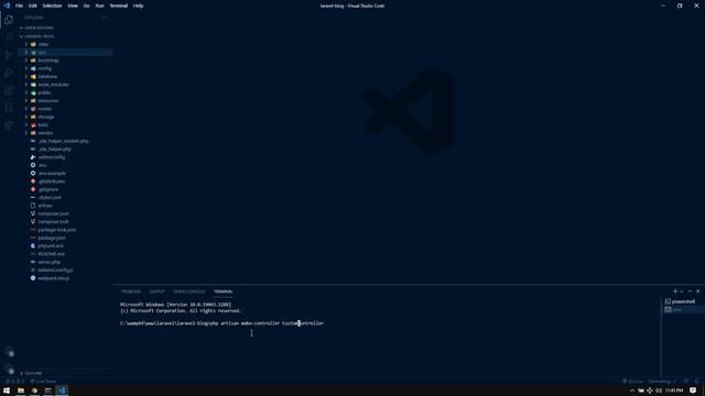 Laravel create controller using artisan command - Simple & Easy