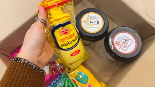 Распаковка посылки из Корейского магазина. Корейские продукты ?? #koreanfood #unpackingfood