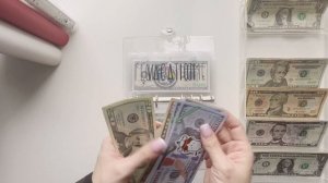 Cash envelope stuffing | $769 | Feb 2024 | week 1 | sinking funds | savings challenges