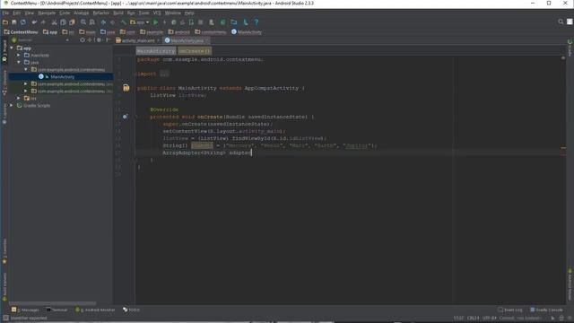 Android Menu Tutorial 35 - ContextMenu смотреть онлайн