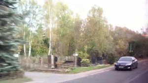 По территории Хованского кладбища - на автобусе №600 в направлении Саларьево