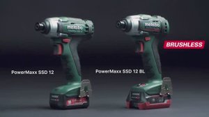 METABO POWERMAXX SSD 12 / POWERMAXX SSD 12 BL - УЛЬТРАКОМПАКТНЫЕ ИМПАКТЫ
