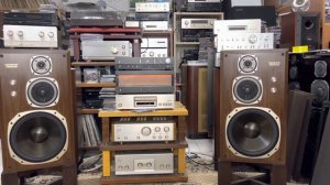 Колонки Onkyo monitor 2000 & Technics se A5 su A6