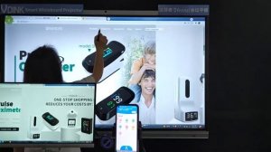 Vdink Лучшая интерактивная доска на заказ, умная доска для офисного бизнеса Китайская фабрика