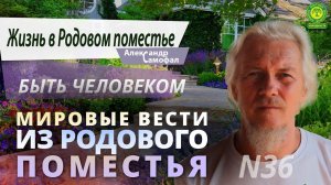 Мировые вести из Родового поместья 36 Быть человеком