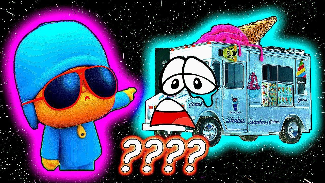 7 Pocoyo & Ice Cream Truck Go Away Sound Variations in 62 Seconds смотреть онлайн