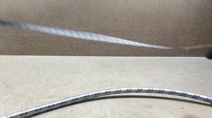 Шланг манометра масла МТЗ  (с металлической оплеткой) (L=530 мм) - 70-3801180-01