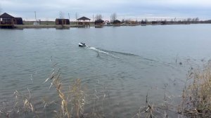 Первые тесты нового корпуса piXel Boat Speed Carrier. 3548 1100KV