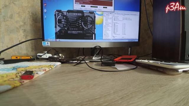 PowerColor Radeon R9 380 вырубается, черный экран, COUGAR VTE600 600W смотреть онлайн