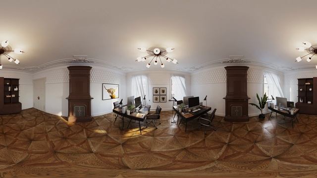 Флигель. Интерьер офисного пространства смотреть онлайн