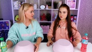 ЕДА ОДНОГО ЦВЕТА 24 ЧАСА! Розовая еда или Зелёная ЧЕЛЛЕНДЖ / FOOD CHALLENGE