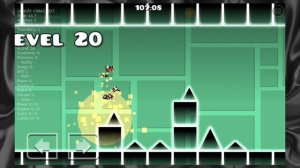 25 уровней на роботе GD