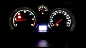 Пересвет салона Opel Astra H 2007