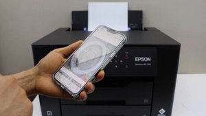 Epson WorkForce WF-7310 Print Quality Test.