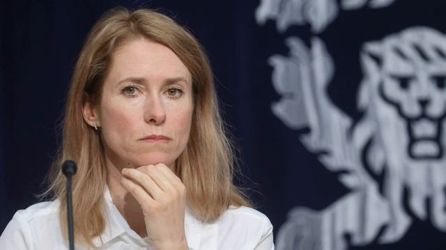 Премьер-министр Эстонии Кая Каллас встревожена.