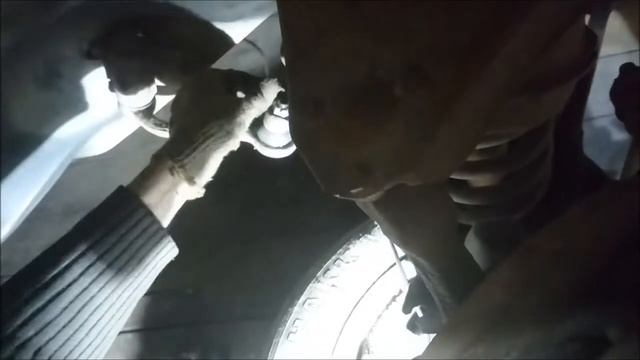 Лись#2 ТО передней подвески Ч.1 рулевые тяги MB W140