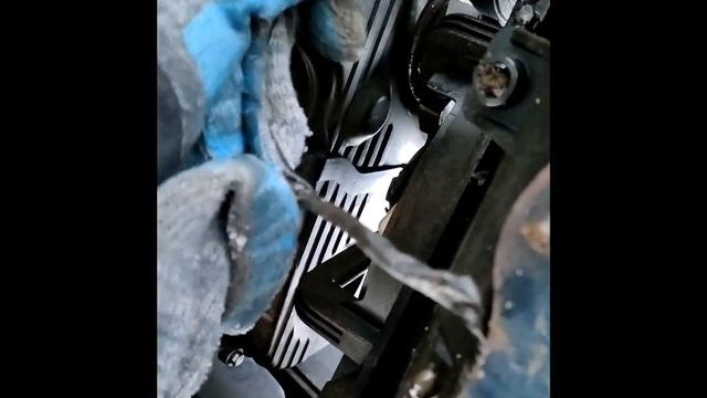 Subaru Outback 2000 мотор 2.5 снимаем вентилятор системы охлаждения смотреть онлайн