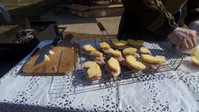Тунец На Углях | Тунец Приготовление