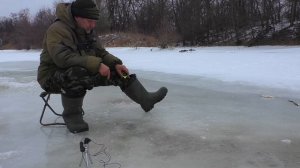 Первая рыбалка в феврале 2023 года.