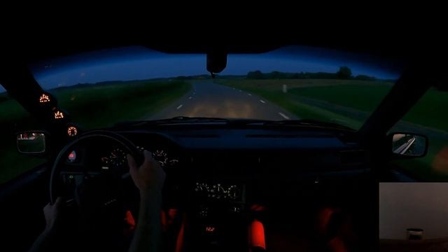 Volvo 940 TURBO POV spitting flames смотреть онлайн