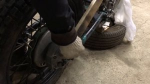 10. УРАЛ. Задняя подвеска как на BMW R100/ Райни