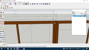 Каркас распашных ворот и калитки