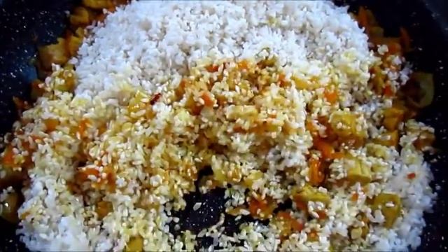 Плов.  Как приготовить вкусный рассыпчатый плов (рис).