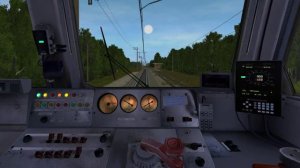 Trainz: ЭМ2-005, рейс №6903, Непецино — Детково, 2005 год