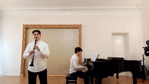 Д. Обер. Жига. исп. Зимин Арсений (кларнет) и Колосов Алексей (фортепиано).