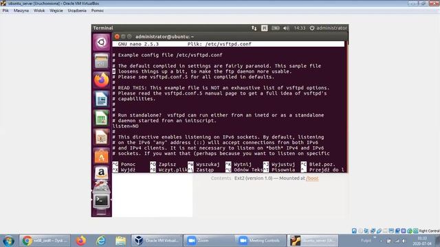 EE08 06 2020 Linux Server Arkusz FTP смотреть онлайн