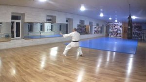 Heian shodan kata. Хейан Шодан(мир и покой) ката Каратэ.