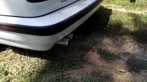 BMW e34 звук выхлопа ??