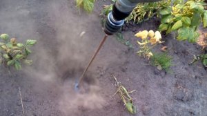 Самодельный Садовый бур своими руками за 20 минут