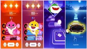 Baby Shark Pink 🆚 Baby Shark yellow 🆚 Baby Shark blue 🆚 car eater 🆚 WHO WINS?