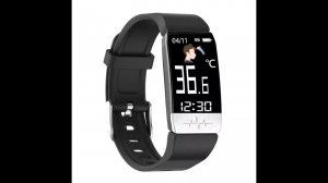 Многофункциональный браслет Smart bracelet T1S с измерением температуры, ЭКГ, пульса, давления