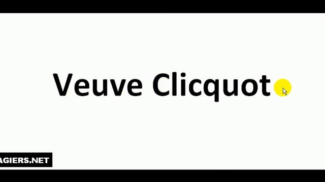 Как произносится  # Veuve Clicquot