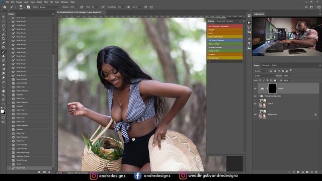 Photoshop Tutorial - Retouching With The Mixer Brush