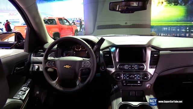 2017 Chevrolet Tahoe Z71 Midnight Edition - Exterior, Interior Walkaround - 2017 Detroit Auto Show смотреть онлайн