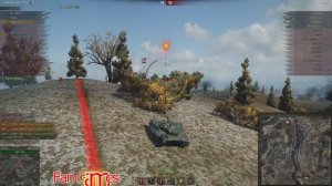 Танк невидимка AMX ELC bis,самый незаметный легкий танк вытащил бой world of tanks